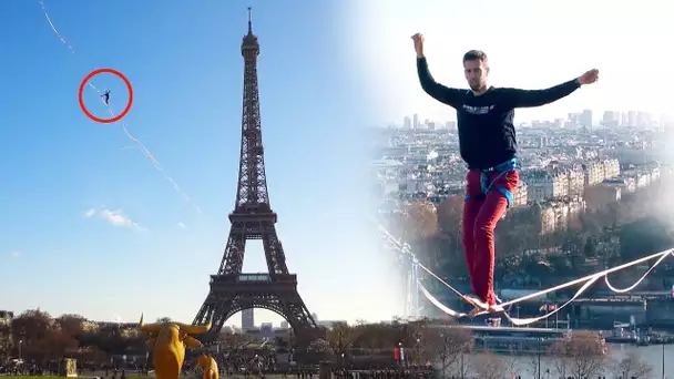 HIGHLINE : Les secrets d’un EXPLOIT HISTORIQUE à la Tour Eiffel !