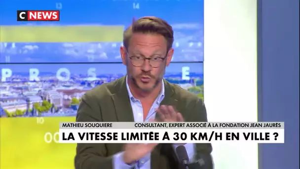 M. Souquiere : « Quand on baisse la vitesse, on diminue le nombre d'accidents et la pollution »