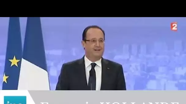François Hollande: "Gouverner c'est pleuvoir" - Archive INA - Archive INA