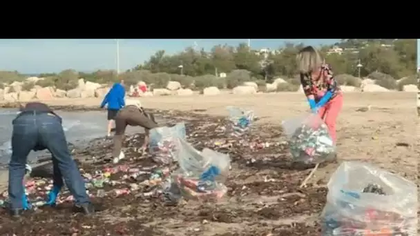 A Marseille, après les fortes pluies les plages sont polluées