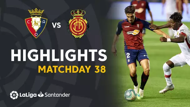 Highlights CA Osasuna vs RCD Mallorca (2-2)