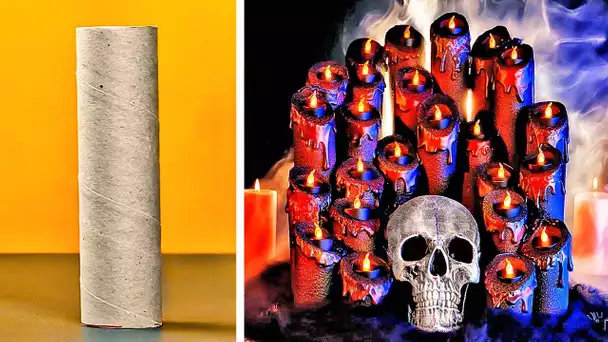 IDÉES DE DÉCORS DIY EFFRAYANTS POUR HALLOWEEN QUE TU VOUDRAS CRÉER