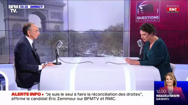 Zemmour : "Arrêter les flux migratoires et rendre la justice beaucoup plus ferme"
