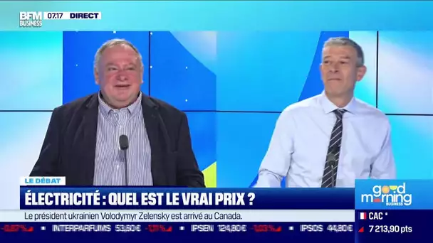 Nicolas Doze face à Jean-Marc Daniel : Électricité, quel est le vrai prix ?