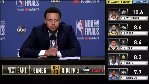 Stephen Curry Press Conference | NBA Finals Game 5