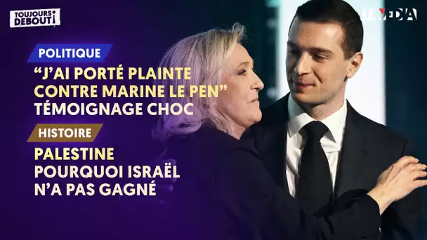 "J'AI PORTÉ PLAINTE CONTRE MARINE LE PEN" : TÉMOIGNAGE CHOC/PALESTINE: POURQUOI ISRAËL N'A PAS GAGNÉ