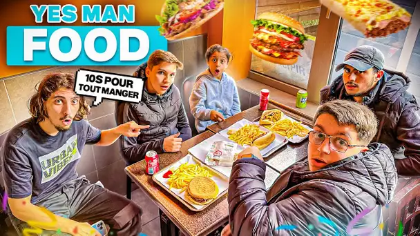 ON DIT OUI A TOUT VERSION BOUFFE ( Yes man Challenge incroyable 😂)