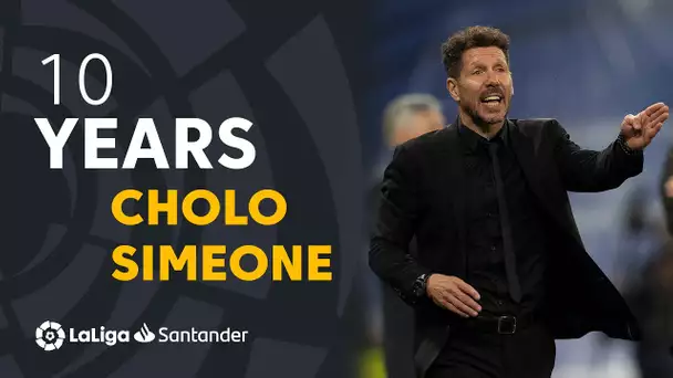 10 AÑOS DEL CHOLO SIMEONE EN EL ATLÉTICO DE MADRID