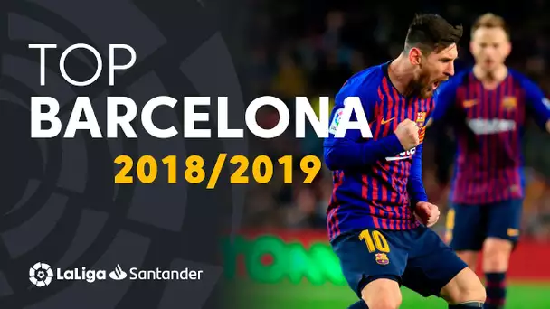 TOP Goles FC Barcelona LaLiga Santander 2018/2019