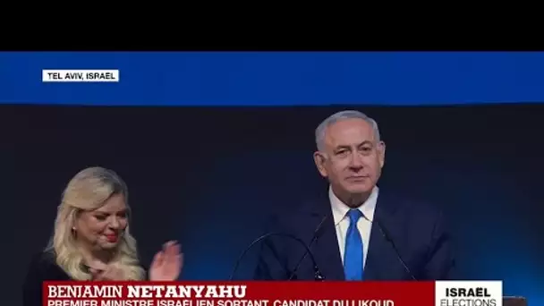 Benjamin Netanyahu donné vainqueur des élections législatives en Israël