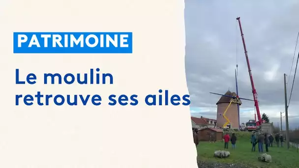 Un nouveau moulin à Neuville-Saint-Rémy
