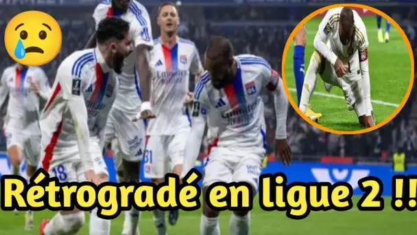Sanction de la DNCG : L'OL interdit de recruter et risque une rétrogradation en fin de saison !