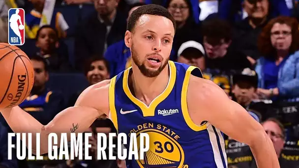 CAVALIERS vs WARRIORS | Stephen Curry Drops 40 Against Cleveland | April 5, 2019
