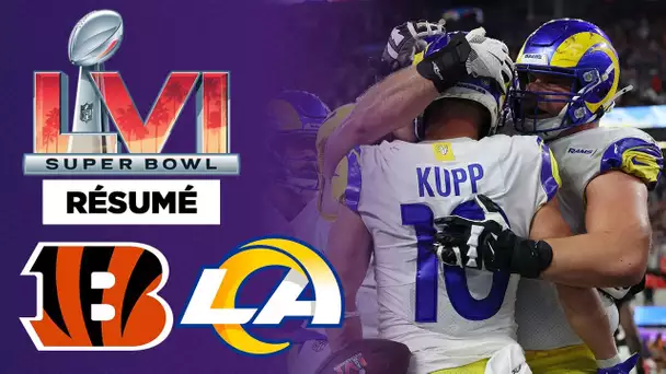 Résumé NFL : Les Rams remportent le Super Bowl face aux Bengals !