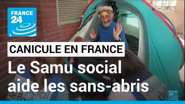 France : le Samu social au secours des sans-abris dans la capitale • FRANCE 24