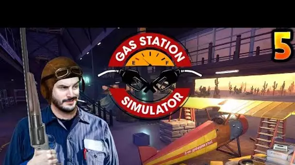 OSKOUR J'DOIS M'OCCUPER DES AVIONS !! -Gas Station Simulator- Ep.5 [AERODROME]