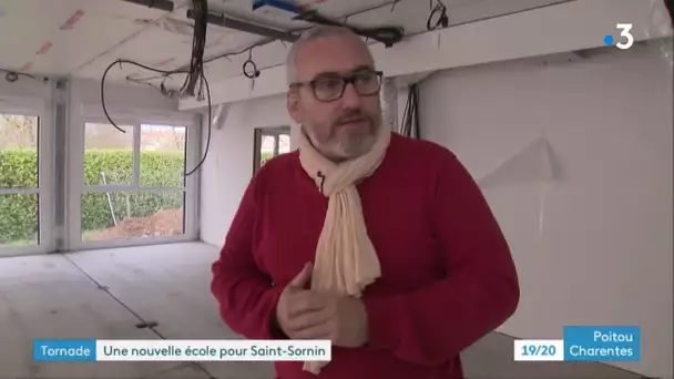 Charente : une école en structure modulable à Saint-Sornin