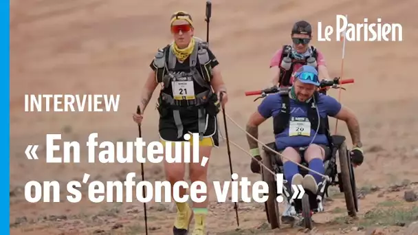 Rescapé du Bataclan, Pierre boucle le Marathon des Sables en fauteuil roulant
