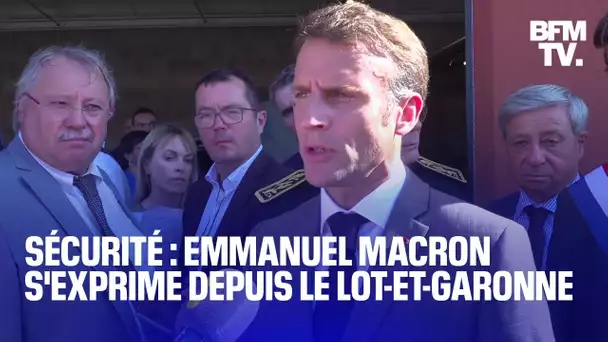 Le discours intégral d'Emmanuel Macron sur l'implantation de 238 nouvelles brigades de gendarmerie