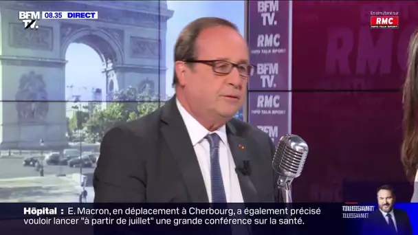 François Hollande évoque la mémoire de Frédéric Leclerc-Imhoff