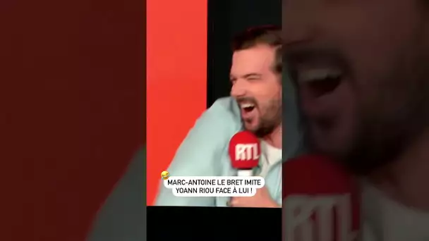 Marc-Antoine Le Bret imite Yoann Riou face à lui !