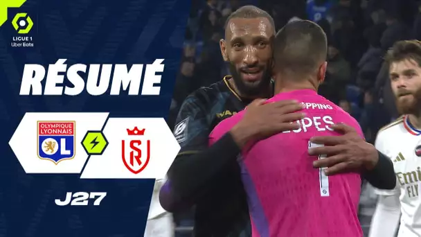 OLYMPIQUE LYONNAIS - STADE DE REIMS (1 - 1) - Résumé - (OL - SdR) / 2023-2024