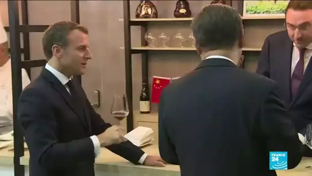 Emmanuel Macron en Chine : fin de la première étape du président
