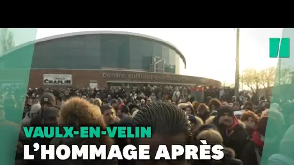 À Vaulx-en-Velin, l’hommage aux victimes après l’incendie