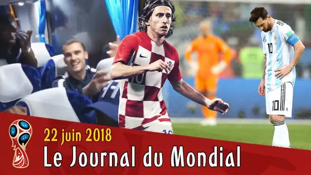 Les BLEUS qualifiés, le naufrage de MESSI et l'ARGENTINE, MODRIC Golazo...