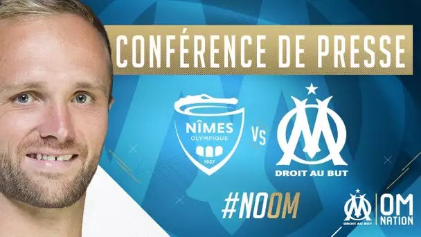 Nîmes - OM | La conférence de Valère Germain