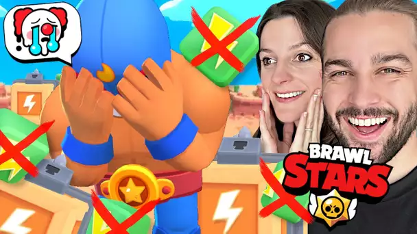 INTERDIT DE PRENDRE DES CUBE DE POUVOIR SUR BRAWL STARS ! CHALLENGE BRAWL STARS