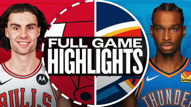 BULLS at THUNDER | FULL GAME HIGHLIGHTS | March 31, 2025