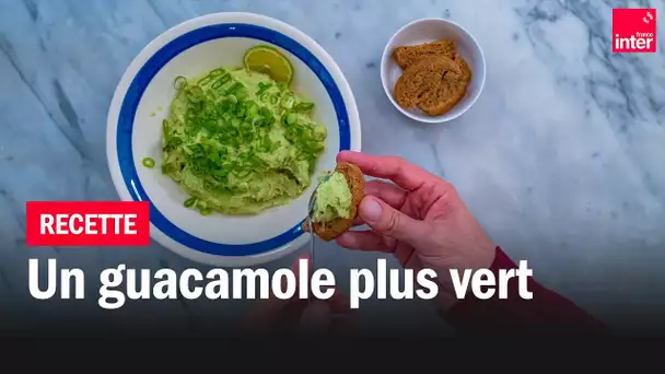 Guacamole de brocoli - Les #recettes de François-Régis Gaudry