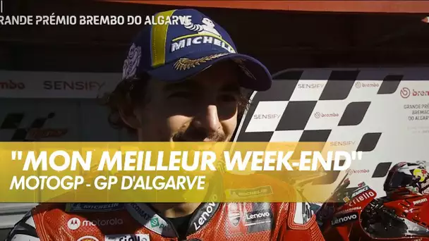 La réaction des 3 premiers du GP d'Algarve Moto GP