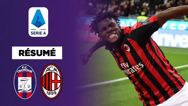 Résumé : L’AC Milan assure l’essentiel contre Crotone, avec le premier but de Brahim Diaz !