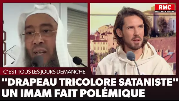 Arnaud Demanche : "Drapeau tricolore sataniste" - Un imam fait polémique