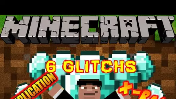 6 GLITCHS DANS MINECRAFT 1.8 - XRAY ET DIAMANTS INFINIS