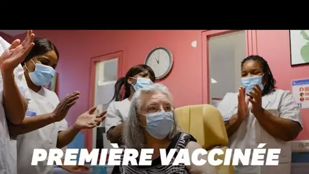 Covid-19: une femme de 78 ans a reçu le premier vaccin contre le virus en France