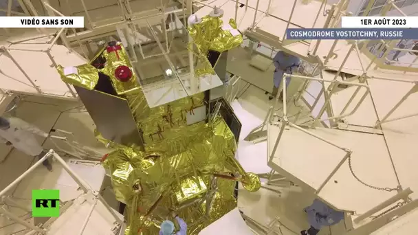 🇷🇺 Russie : Roscosmos annonce que le lanceur Luna-25 a été amarré à l'étage supérieur Fregat