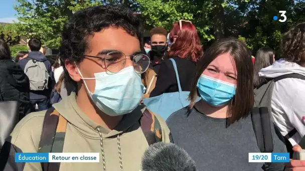 Mobilisation de lycéens du Tarn inquiets avant les épreuves du baccalauréat