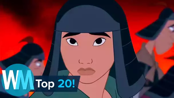 TOP 20 SCÈNES GLAUQUES des films DISNEY !