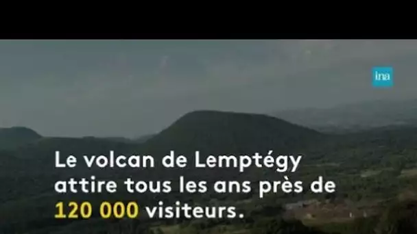 Le volcan de Lemptégy, de la carrière au parc d'attraction | Franceinfo INA