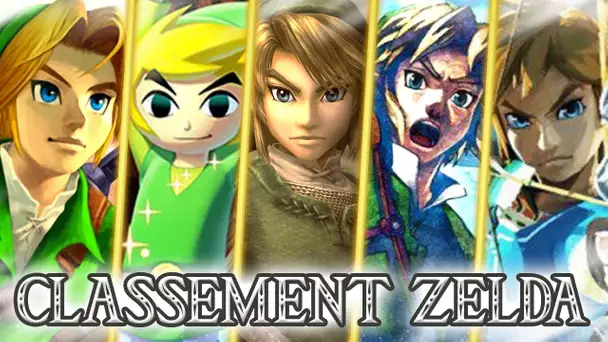 CLASSEMENT JEUX ZELDA : PARDON, JE SUIS DÉSOLÉ ... (Tier List)