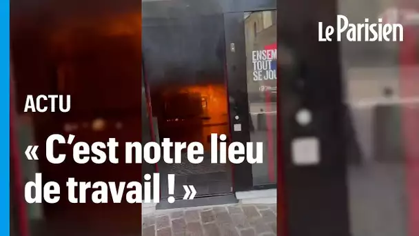 Nanterre : on lui refuse un retrait, elle tente d’incendier la banque