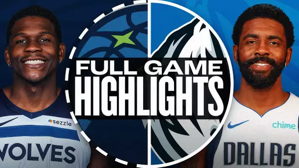 TIMBERWOLVES at MAVERICKS | FULL GAME HIGHLIGHTS | January 22, 2025