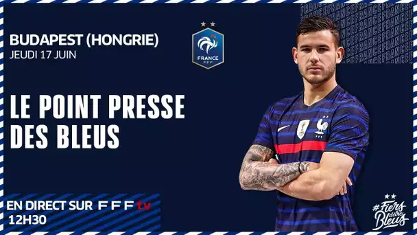 Le point presse de Lucas Hernandez à Budapest