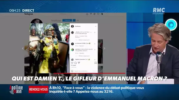 Portrait de Damien, l'homme qui a giflé Emmanuel Macron hier