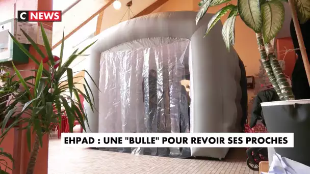 Ehpad : une «bulle» pour revoir ses proches