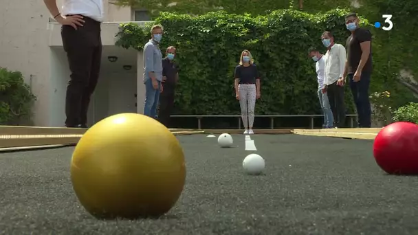 Safe pétanque, la nouvelle version du jeu de boules sans risque sanitaire