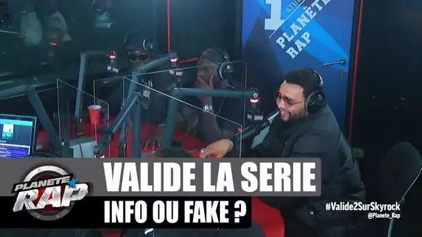 INFO ou FAKE spécial VALIDÉ avec Sam's, Gazo, Rachid Guellaz, Le H et Saïdou Camara... #PlanèteRap